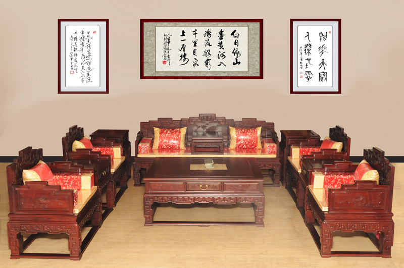 嵌回紋沙發